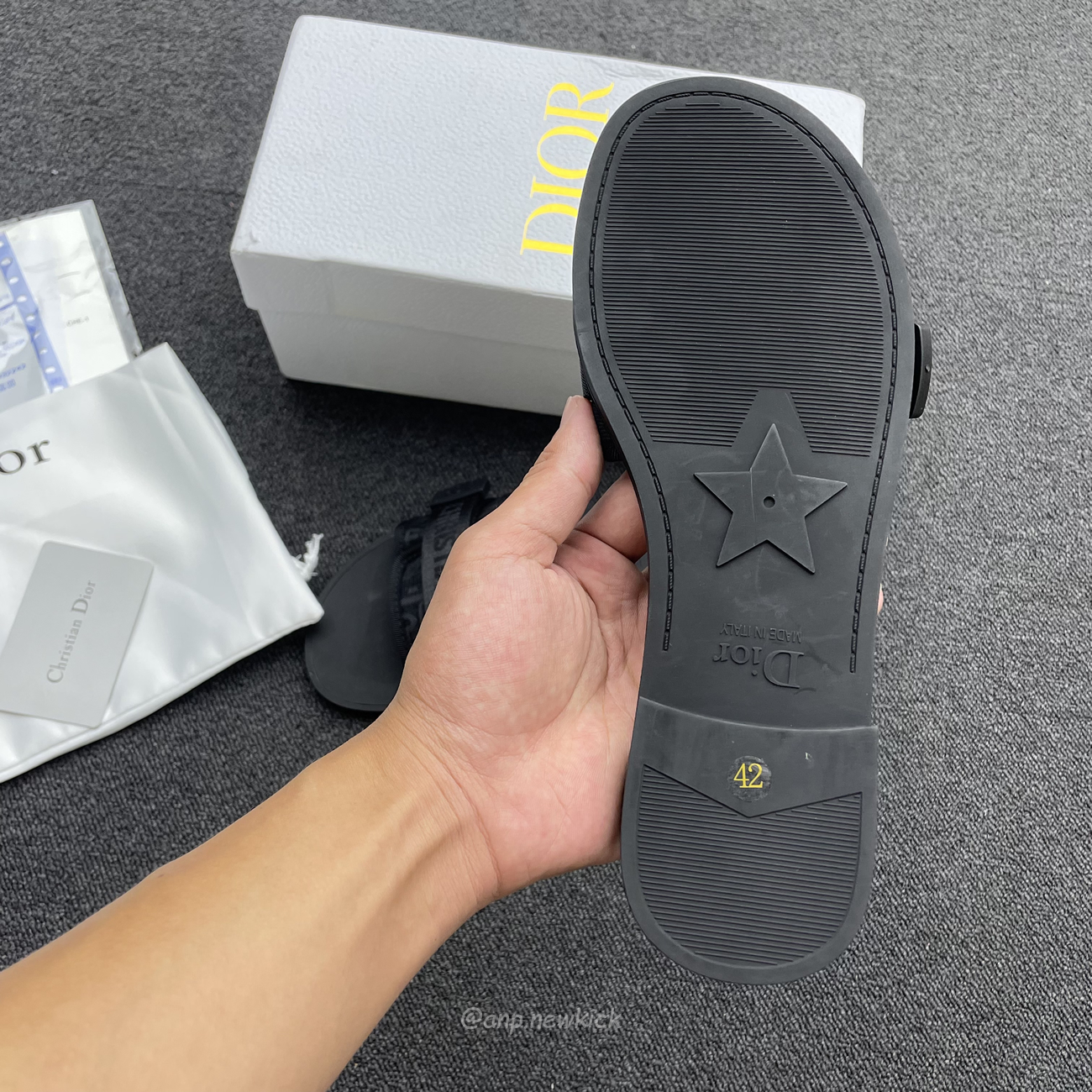 Dior 3d Velcro Sandals (7) - newkick.org
